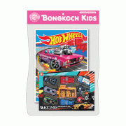 Hot Wheels สมุดภาพระบายสีและกิจกรรมเสริมทักษะ DRIVE AROUND THE WORLD + รถ Racing Speed Racer